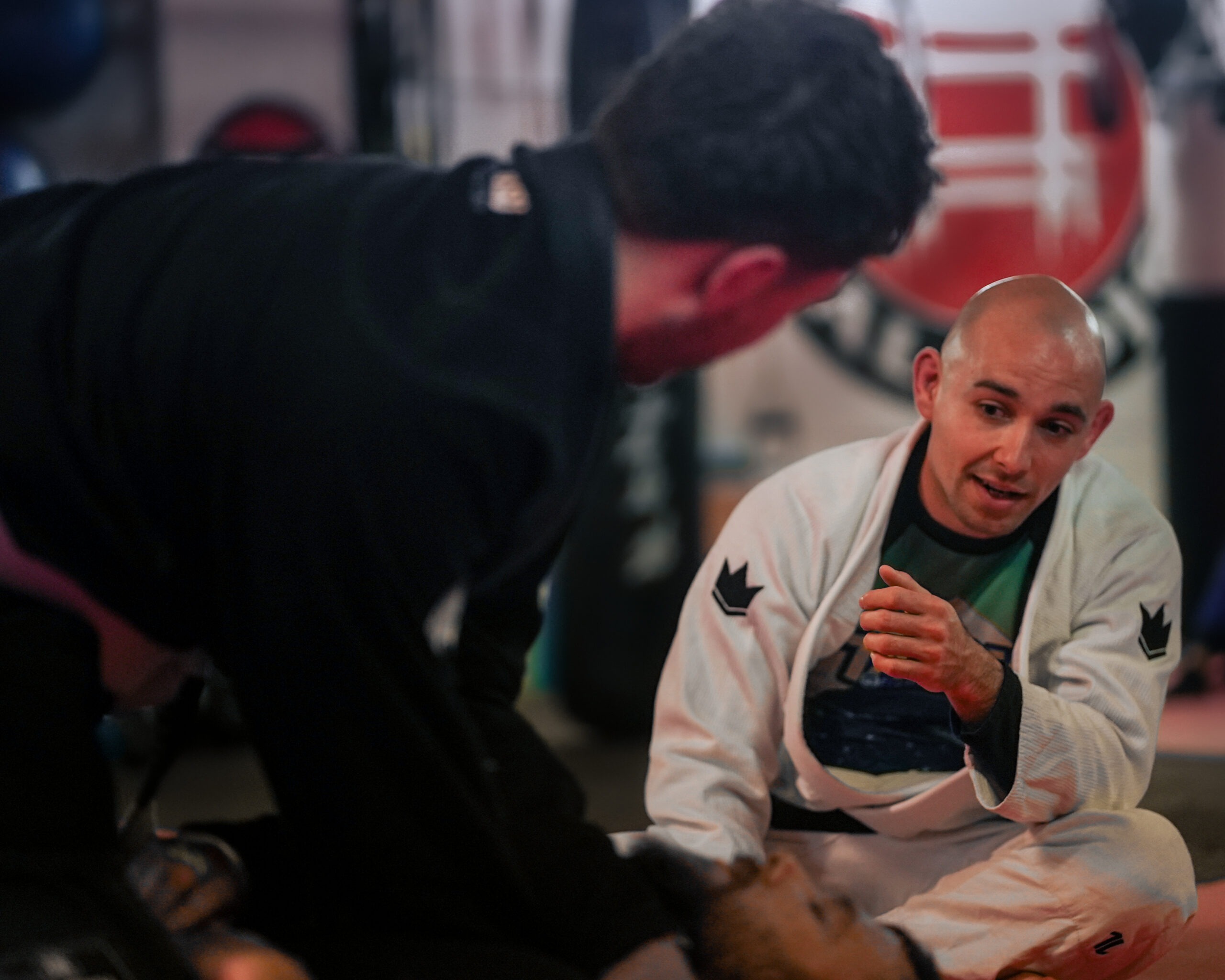 Grappling training at Total Grappling in Bletchley